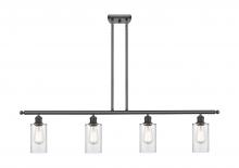  516-4I-BK-G802 - Clymer - 4 Light - 48 inch - Matte Black - Cord hung - Island Light