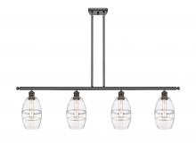  516-4I-OB-G557-6CL - Vaz - 4 Light - 48 inch - Oil Rubbed Bronze - Cord hung - Island Light