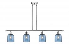  516-4I-PC-G558-6BL - Bella - 4 Light - 48 inch - Polished Chrome - Cord hung - Island Light