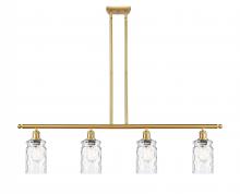  516-4I-SG-G352 - Candor - 4 Light - 48 inch - Satin Gold - Cord hung - Island Light