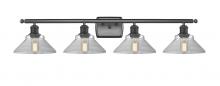  516-4W-BK-G132 - Orwell - 4 Light - 38 inch - Matte Black - Bath Vanity Light