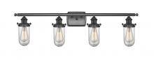  516-4W-OB-232-CL - Kingsbury - 4 Light - 34 inch - Oil Rubbed Bronze - Bath Vanity Light