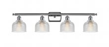  516-4W-PC-G412 - Dayton - 4 Light - 36 inch - Polished Chrome - Bath Vanity Light