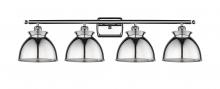  516-4W-PC-M14-PC - Adirondack - 4 Light - 38 inch - Polished Chrome - Bath Vanity Light