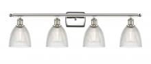  516-4W-PN-G382 - Castile - 4 Light - 36 inch - Polished Nickel - Bath Vanity Light