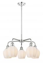  516-5CR-PC-G461-6 - Norfolk - 5 Light - 24 inch - Polished Chrome - Chandelier