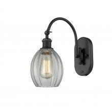 Innovations Lighting 518-1W-BK-G82 - Eaton - 1 Light - 6 inch - Matte Black - Sconce