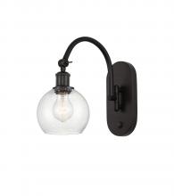  518-1W-OB-G124-6 - Athens - 1 Light - 6 inch - Oil Rubbed Bronze - Sconce