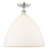  616-1F-PN-GBD-161 - Bristol - 1 Light - 16 inch - Polished Nickel - Semi-Flush Mount