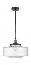  616-1PH-BAB-G692-16 - Bridgeton - 1 Light - 16 inch - Black Antique Brass - Mini Pendant