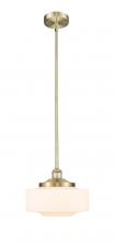  616-1S-AB-G691-12 - Bridgeton - 1 Light - 12 inch - Antique Brass - Stem Hung - Mini Pendant