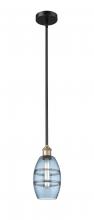  616-1S-BAB-G557-6BL - Vaz - 1 Light - 6 inch - Black Antique Brass - Cord hung - Mini Pendant