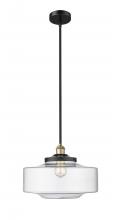  616-1S-BAB-G692-16 - Bridgeton - 1 Light - 12 inch - Black Antique Brass - Stem Hung - Mini Pendant