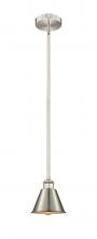  616-1S-SN-M8 - Smithfield - 1 Light - 7 inch - Brushed Satin Nickel - Cord hung - Mini Pendant