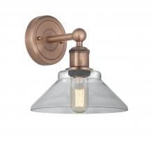  616-1W-AC-G132 - Orwell - 1 Light - 8 inch - Antique Copper - Sconce