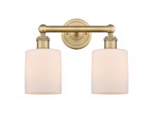  616-2W-BB-G111 - Cobbleskill - 2 Light - 14 inch - Brushed Brass - Bath Vanity Light
