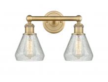  616-2W-BB-G275 - Conesus - 2 Light - 15 inch - Brushed Brass - Bath Vanity Light