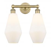  616-2W-BB-G651-7 - Cindyrella - 2 Light - 16 inch - Brushed Brass - Bath Vanity Light