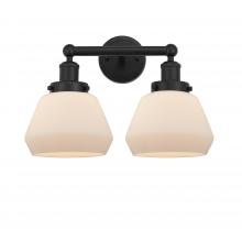 Innovations Lighting 616-2W-BK-G171 - Fulton - 2 Light - 16 inch - Matte Black - Bath Vanity Light