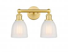  616-2W-SG-G441 - Brookfield - 2 Light - 15 inch - Satin Gold - Bath Vanity Light