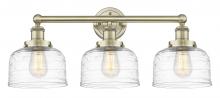  616-3W-AB-G713 - Bell - 3 Light - 26 inch - Antique Brass - Bath Vanity Light