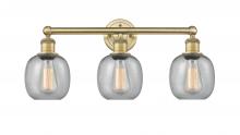  616-3W-BB-G104 - Belfast - 3 Light - 24 inch - Brushed Brass - Bath Vanity Light