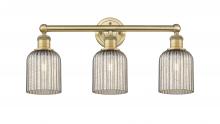  616-3W-BB-G559-5ME - Bridal Veil - 3 Light - 23 inch - Brushed Brass - Bath Vanity Light