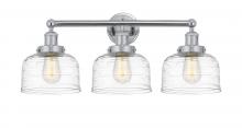  616-3W-PC-G713 - Bell - 3 Light - 26 inch - Polished Chrome - Bath Vanity Light