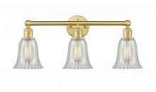  616-3W-SG-G2811 - Hanover - 3 Light - 24 inch - Satin Gold - Bath Vanity Light