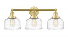  616-3W-SG-G713 - Bell - 3 Light - 26 inch - Satin Gold - Bath Vanity Light