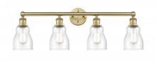  616-4W-BB-G394 - Ellery - 4 Light - 32 inch - Brushed Brass - Bath Vanity Light