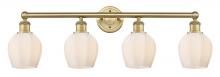  616-4W-BB-G461-6 - Norfolk - 4 Light - 33 inch - Brushed Brass - Bath Vanity Light