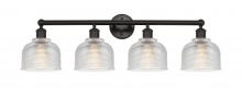  616-4W-OB-G412 - Dayton - 4 Light - 33 inch - Oil Rubbed Bronze - Bath Vanity Light