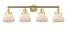  616-4W-SG-G171 - Fulton - 4 Light - 34 inch - Satin Gold - Bath Vanity Light