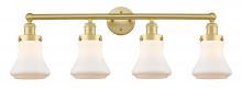  616-4W-SG-G191 - Bellmont - 4 Light - 33 inch - Satin Gold - Bath Vanity Light