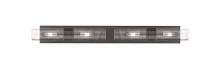  617S-4W-OB-G617-8DE - Boreas - 4 Light - 39 inch - Oil Rubbed Bronze - Bath Vanity Light