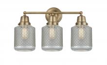  623-3W-BB-G262 - Stanton - 3 Light - 22 inch - Brushed Brass - Bath Vanity Light