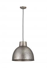  650-1P-AP-16 - Charita - 1 Light - 16 inch - Antique Pewter - Cord hung - Pendant