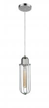  900-1P-PC-CE225-PC - Muselet - 1 Light - 5 inch - Polished Chrome - Cord hung - Mini Pendant