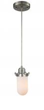  900-1P-SN-CE231-SN-W - Centri - 1 Light - 5 inch - Brushed Satin Nickel - Cord hung - Mini Pendant