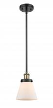  916-1S-BAB-G61 - Cone - 1 Light - 6 inch - Black Antique Brass - Mini Pendant