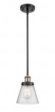  916-1S-BAB-G64 - Cone - 1 Light - 6 inch - Black Antique Brass - Mini Pendant