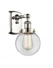  916-1W-PN-G202-6 - Beacon - 1 Light - 6 inch - Polished Nickel - Sconce