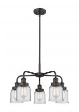  916-5CR-OB-G52 - Edison - 5 Light - 24 inch - Oil Rubbed Bronze - Chandelier