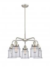  916-5CR-SN-G184 - Whitney - 5 Light - 25 inch - Satin Nickel - Chandelier