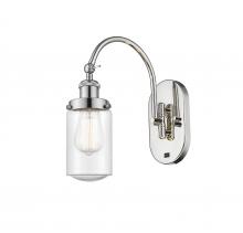  918-1W-PN-G314 - Dover - 1 Light - 5 inch - Polished Nickel - Sconce