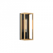  S15141BKAG - Shadowbox Wall Sconce