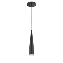  20444-037 - Sliver, 1LT Pendant, Small, Blk