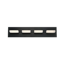  28021-024 - Olson, 4LT LED Bathbar, Black