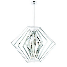  31888-011 - Downtown, 10LT LTChandelier, Chr